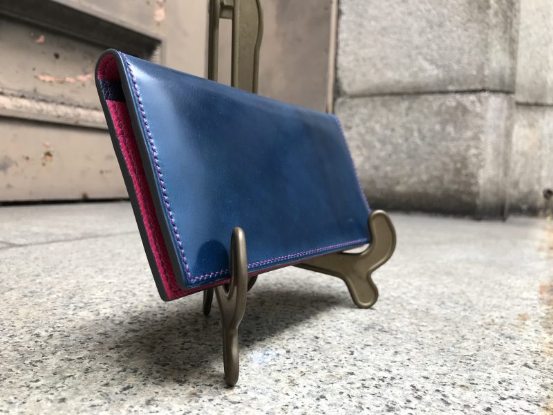 新喜皮革のコードバンを使用してオーダーメイドする財布 | 馬車道 今井